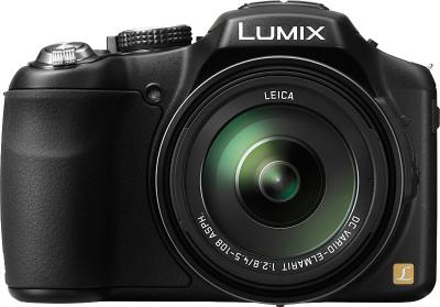Компактный фотоаппарат Panasonic Lumix DMC-FZ200EEK - вид спереди