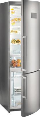 Холодильник с морозильником Gorenje RK6201UX/2 - общий вид