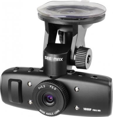 Автомобильный видеорегистратор SeeMax DVR RG100 - общий вид (с креплением)