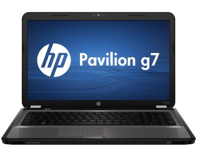 Ноутбук HP Pavilion g7-1315er (B3S71EA) - фронтальный вид