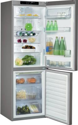 Холодильник с морозильником Whirlpool WBV 3327 NF IX - внутренний вид