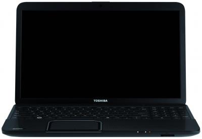 Ноутбук Toshiba Satellite C850-D3K (PSKCER-03200URU) - фронтальный вид