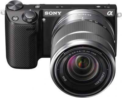 Беззеркальный фотоаппарат Sony Alpha NEX-5RK Black - общий вид