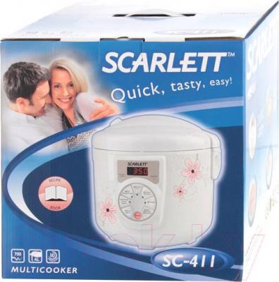 Мультиварка Scarlett SC-411 (белый)