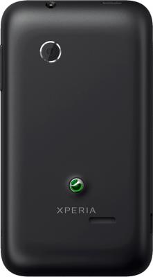 Смартфон Sony Xperia Tipo Dual / ST21i2 (черный) - задняя панель