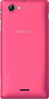 Смартфон Sony Xperia J (ST26i) Pink - задняя панель