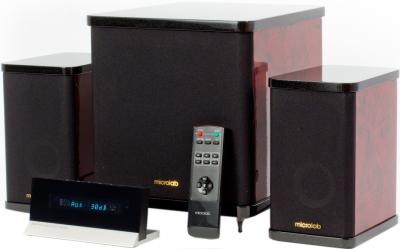 Мультимедиа акустика Microlab H 200 (дерево) - общий вид