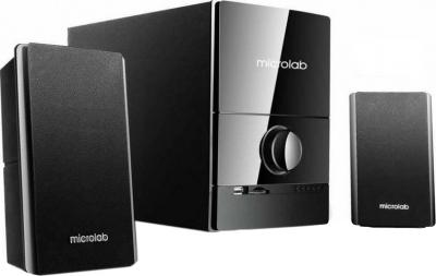 Мультимедиа акустика Microlab M 500U (черный) - общий вид