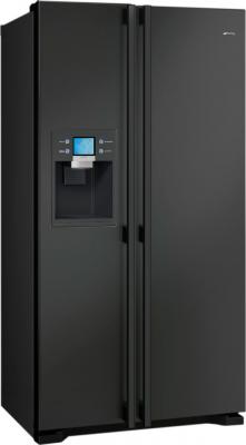 Холодильник с морозильником Smeg SS55PNL3 - общий вид