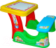 Комплект мебели с детским столом Полесье Набор дошкольника / 36650 (в коробке) - 