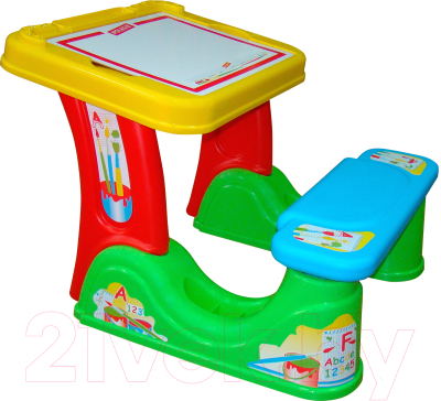 Комплект мебели с детским столом Полесье Набор дошкольника с принадлежностями / 36667 - товар по цвету не маркируется