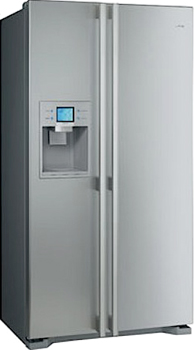 Холодильник с морозильником Smeg SS55PTL3 - общий вид