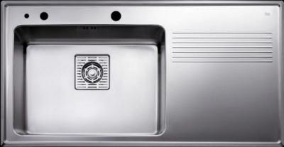 Мойка кухонная Teka Frame 1B 1D PLUS LHD (полированный) - общий вид