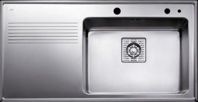 Мойка кухонная Teka Frame 1B 1D PLUS RHD (полированный) - общий вид
