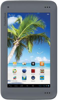 Планшет PocketBook SURFPad U7 (Black-Gray) - фронтальный вид