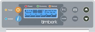 Конвектор Timberk TEC.PS1 PGE 2000 IN - панель управления