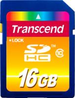 Карта памяти Transcend SDHC Class 10 UHS-I 16 Gb (TS16GSDHC10U1) - 