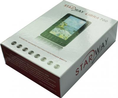 Электронная книга Starway Libra 700 (microSD 4Gb) - коробка