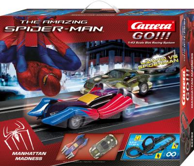 Автотрек гоночный Carrera Невероятный Человек-Паук (20062282) - общий вид