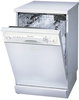 Посудомоечная машина Candy CSF 4570 E - в открытом состоянии