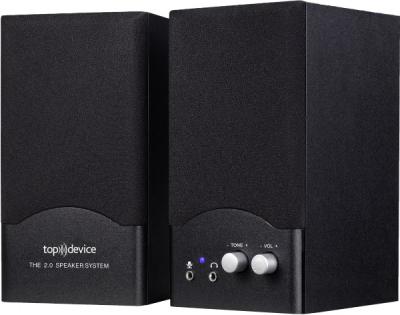 Мультимедиа акустика Top Device TDS-400 Black - общий вид