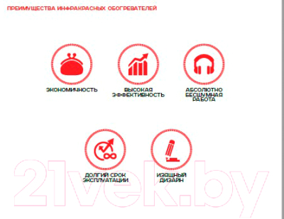 Инфракрасный обогреватель Timberk TCH A1N 1000
