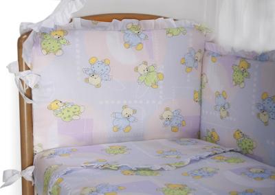 Комплект постельный для малышей Perina Роза Р4-03.4 (Радуга) - расцветка