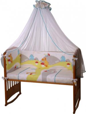 Комплект постельный для малышей Perina Кроха К4-02.0 (Веселый кролик) - общий вид