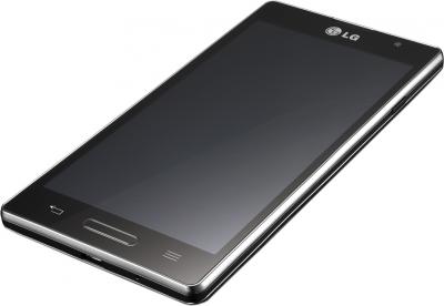 Смартфон LG Optimus L9 / P765 (черный) - общий вид