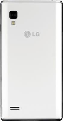 Смартфон LG Optimus L9 / P765 (белый) - задняя панель
