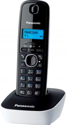 Беспроводной телефон Panasonic KX-TG1611 (белый) - общий вид