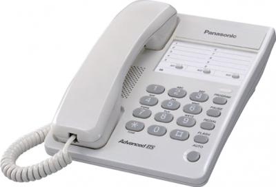 Проводной телефон Panasonic KX-TS2361 White (KX-TS2361RUW) - общий вид