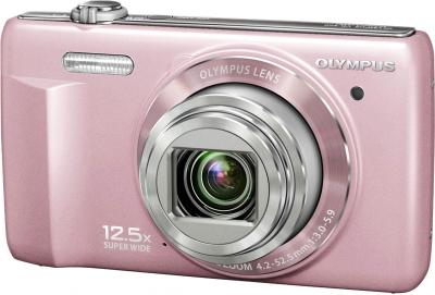 Компактный фотоаппарат Olympus VR-360 Pink - общий вид