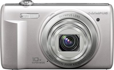 Компактный фотоаппарат Olympus VR-350 Silver - общий вид