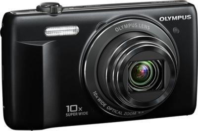 Компактный фотоаппарат Olympus VR-350 Black - общий вид