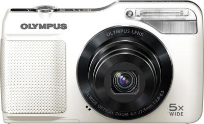 Компактный фотоаппарат Olympus VG-170 White - вид спереди