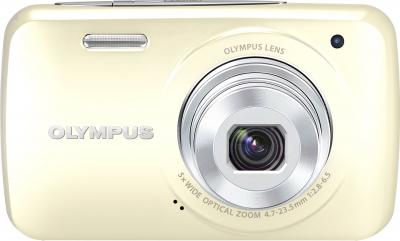 Компактный фотоаппарат Olympus VH-210 White - вид спереди