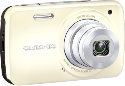 Компактный фотоаппарат Olympus VH-210 White - общий вид