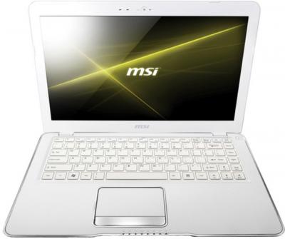 Ноутбук MSI X370-480XBY - фронтальный вид