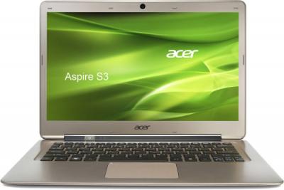 Ноутбук Acer S3-391-33214G52ADD (NX.M1FEU.008) - фронтальный вид