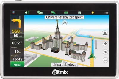 GPS навигатор Ritmix RGP-570 - вид спереди