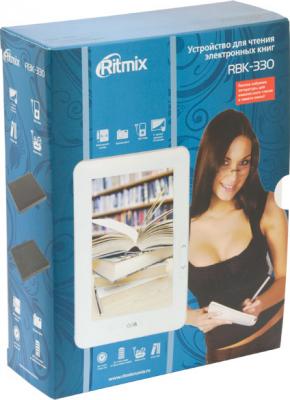 Электронная книга Ritmix RBK-330 White - коробка