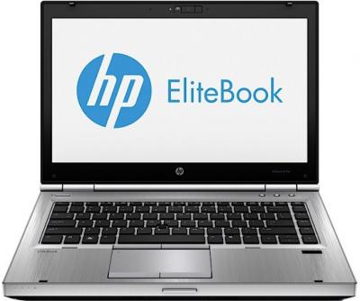 Ноутбук HP EliteBook 8470p (B6Q21EA) - фронтальный вид