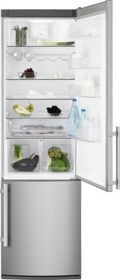 Холодильник с морозильником Electrolux EN3850AOX - общий вид