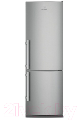 Холодильник с морозильником Electrolux EN3850AOX