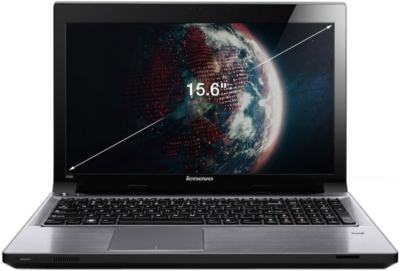 Ноутбук Lenovo V580c (59347189) - фронтальный вид