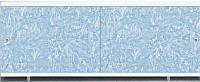 Экран для ванны МетаКам Кварт 1.68 (голубой иней) - 