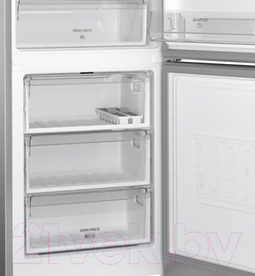 Холодильник с морозильником Hotpoint HF 4180 S