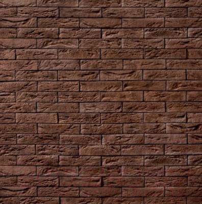 Декоративный камень бетонный Royal Legend Шамбор коричневый 09-780 (200x50x04-07)