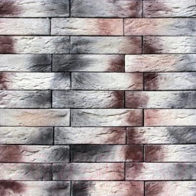 Декоративный камень бетонный Royal Legend Шамбор бежево-коричневый с серым 09-189 (200x50x04-07)